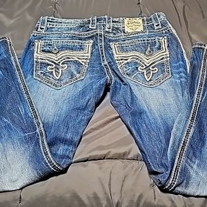 Mens Rock Revival Jeans size 34